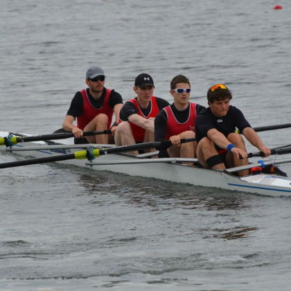 Championnat sprint en 4- avec yann, alex et gab